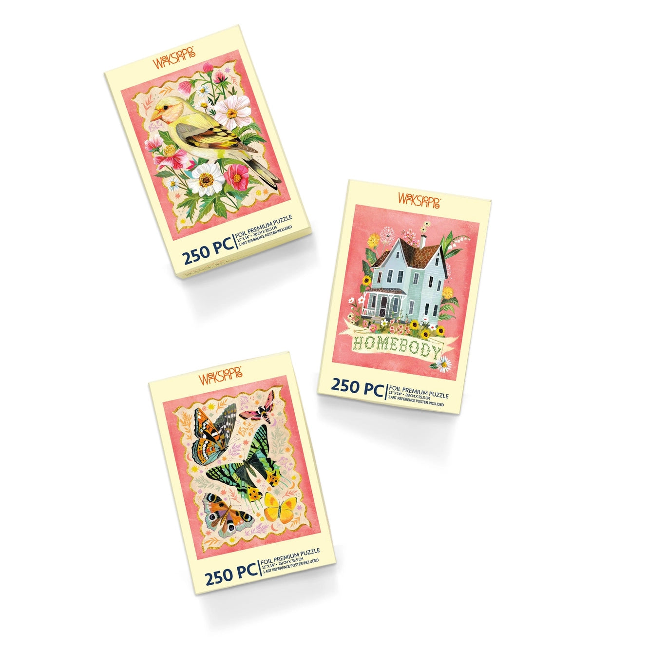 Homebody Set of 3 Puzzles
