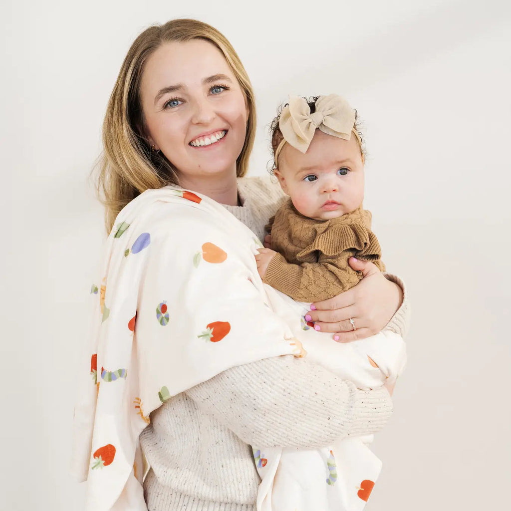 The Very Hungry Caterpillar™ Minky Stretch Luxe Blanket