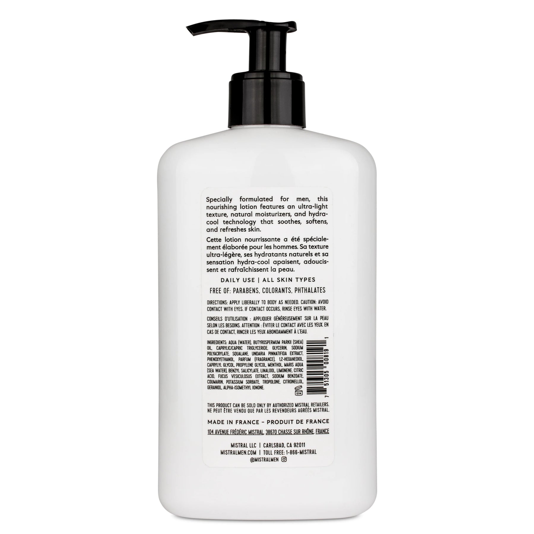 Mistral Hydra-Cool Body Lotion