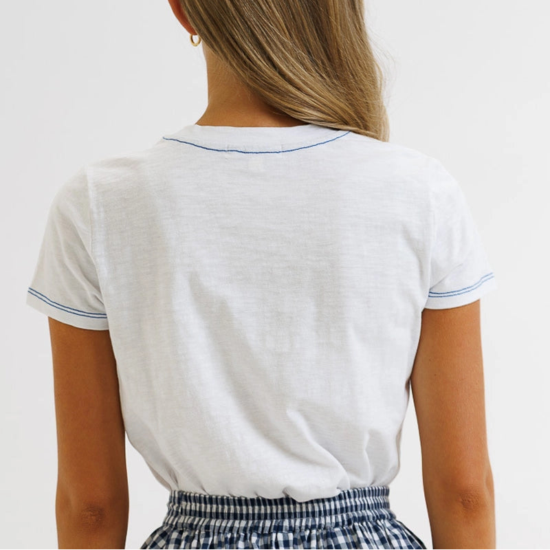 In Bloom Cross Stitch Tee