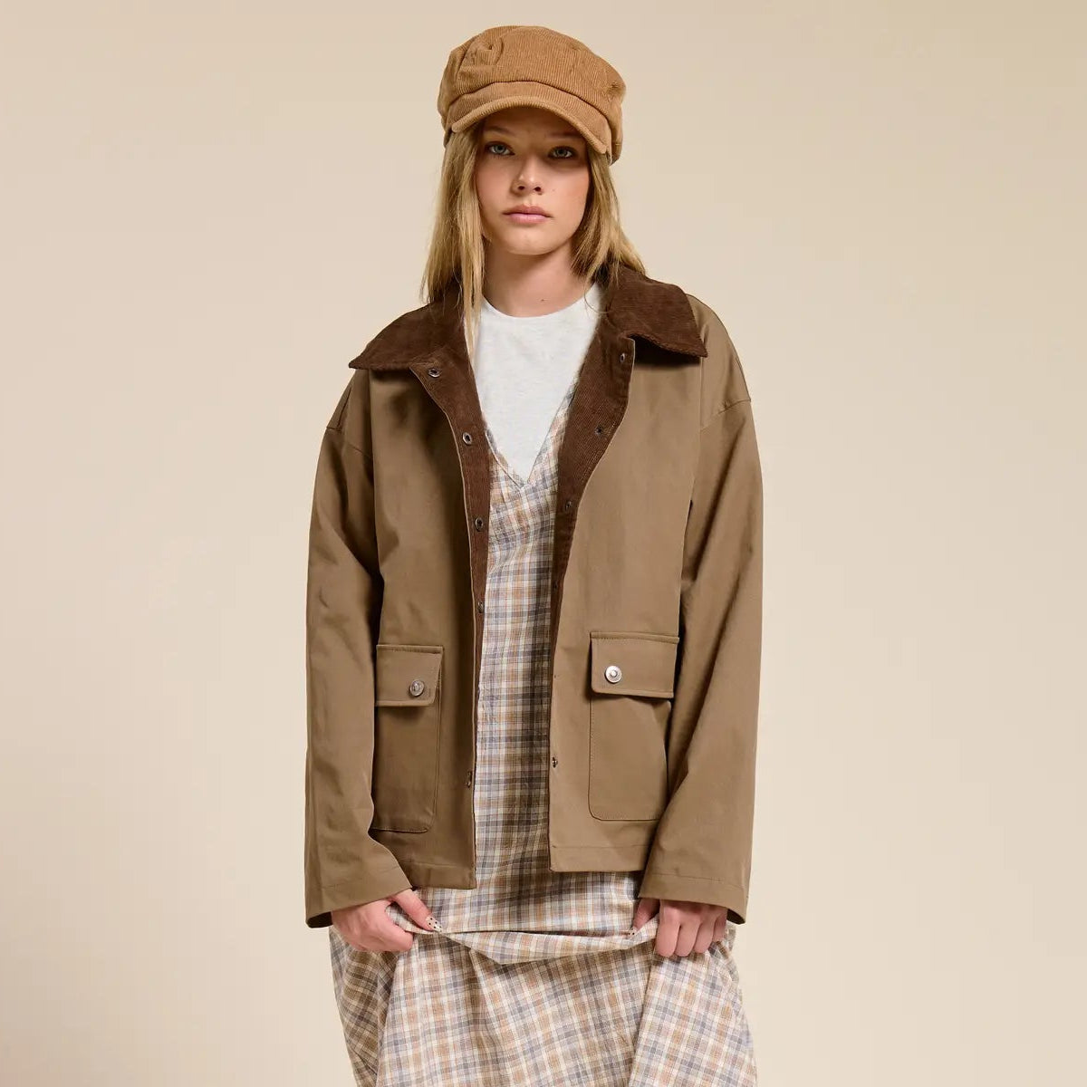 Snap Pocket Utility Jacket