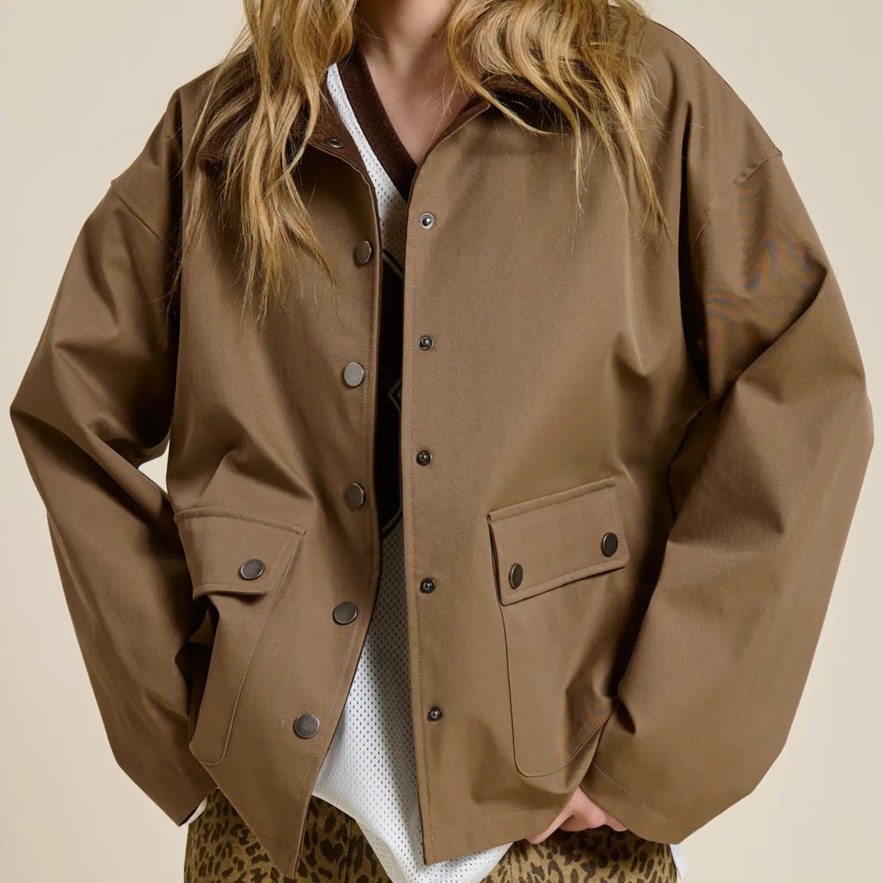 Snap Pocket Utility Jacket