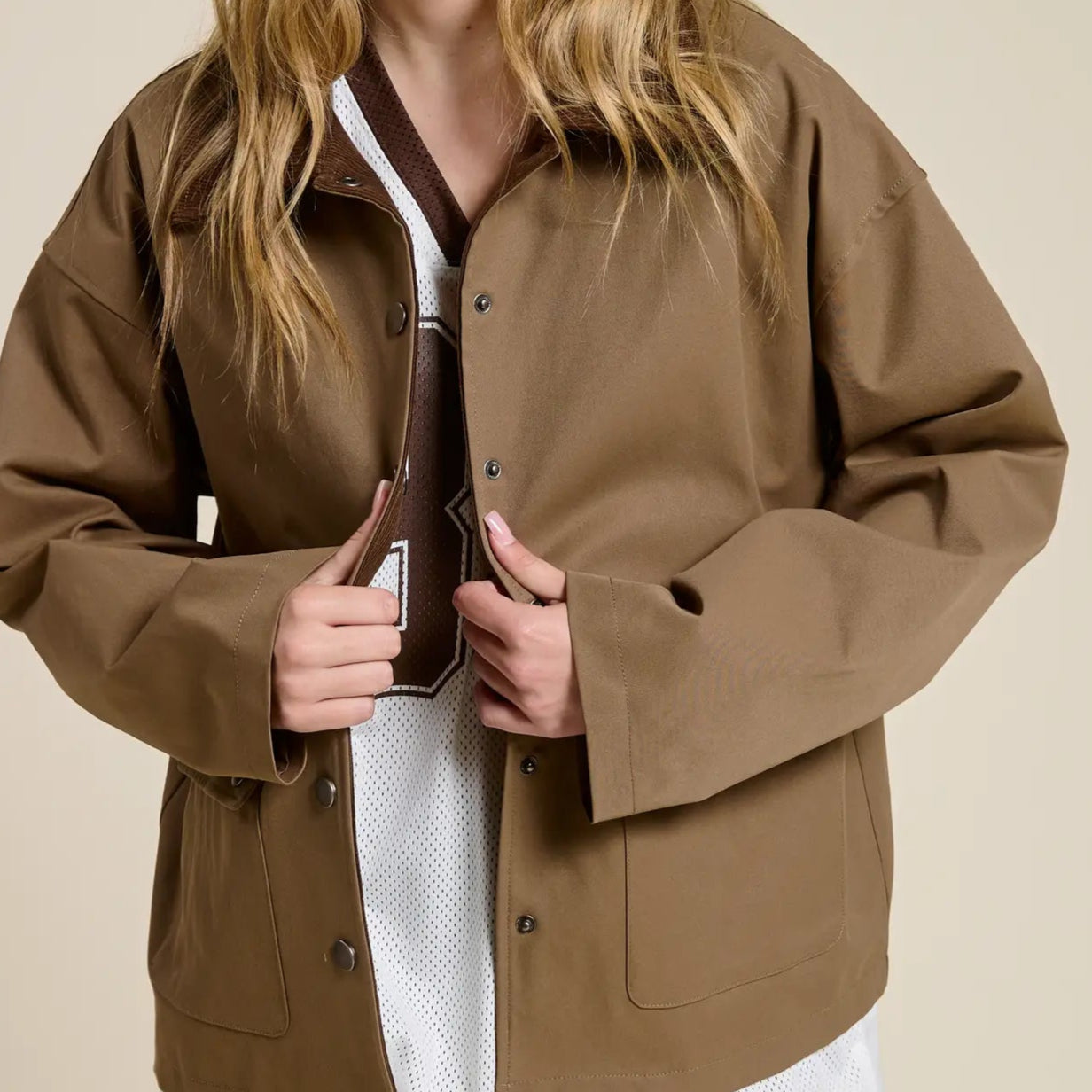 Snap Pocket Utility Jacket