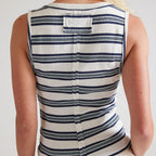 Free People Jamie Stripe Henley Tank