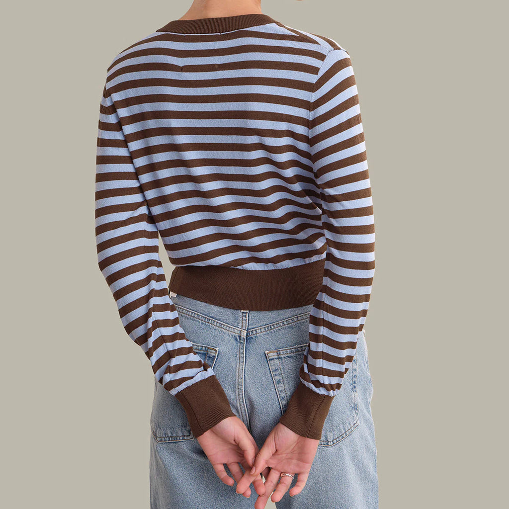 Jordan Striped Cardigan