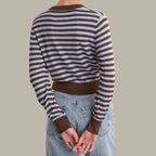 Jordan Striped Cardigan