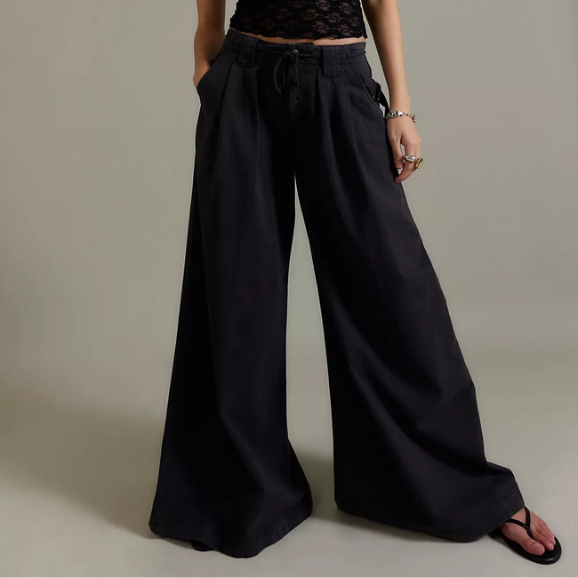 Julien Wide Leg Chino Trousers Main image