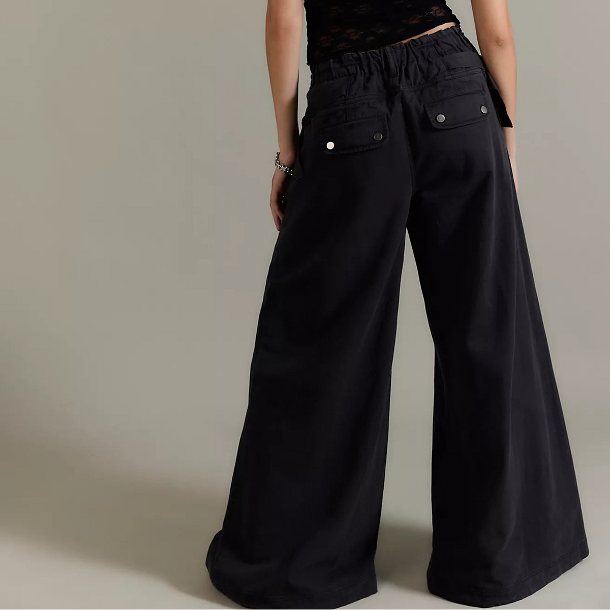 Julien Wide Leg Chino Trousers