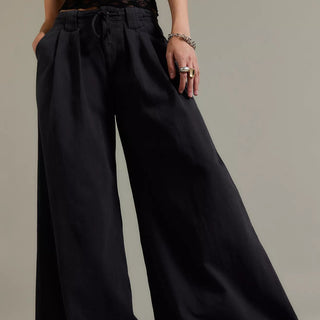 Julien Wide Leg Chino Trousers