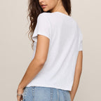 Junie Slub Tee Shirt