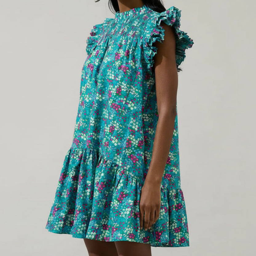 Karela Blossom Rhona Smocked Mini Secondary image
