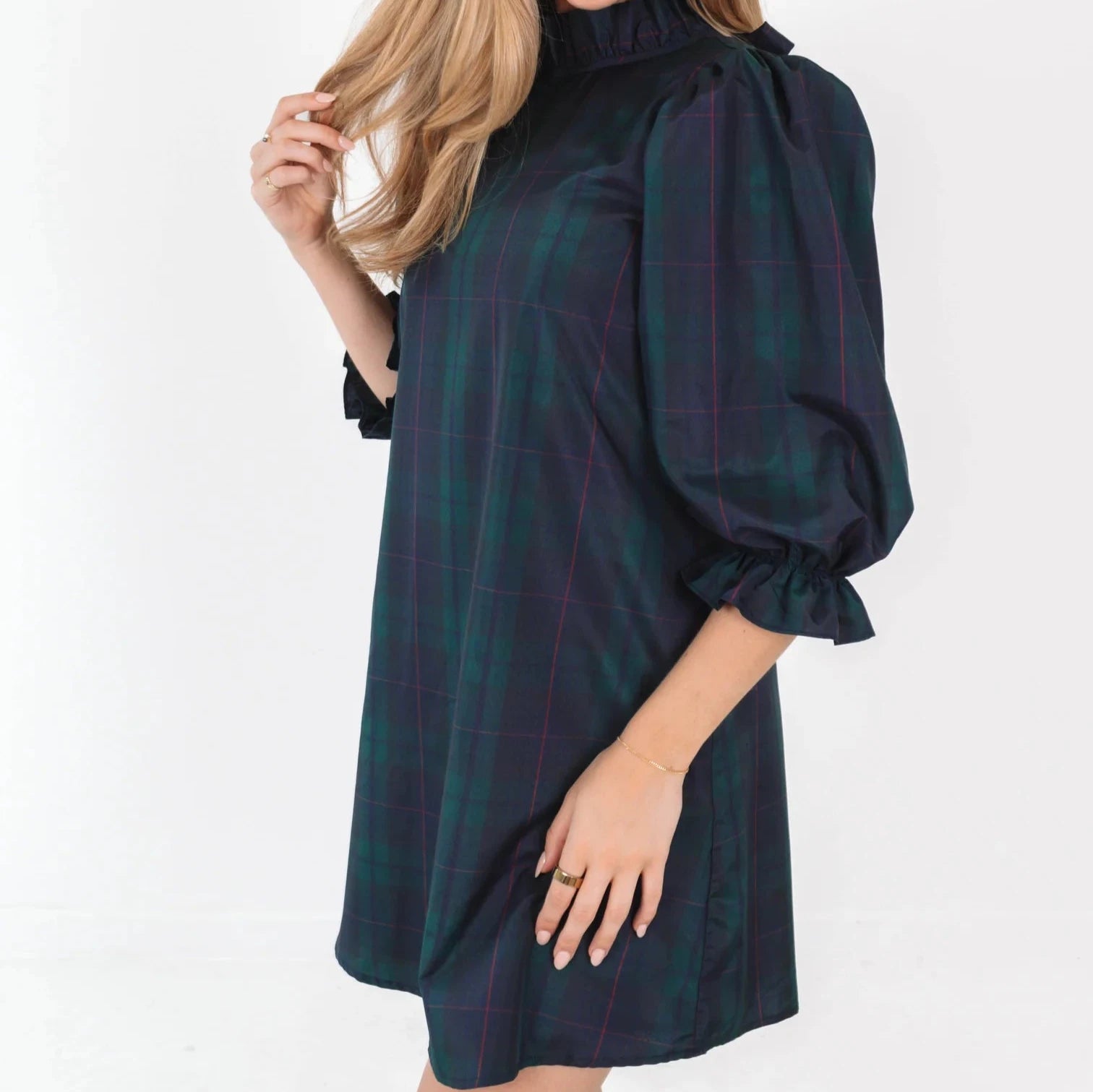 J. Marie Katrina Long Sleeve Bow Dress