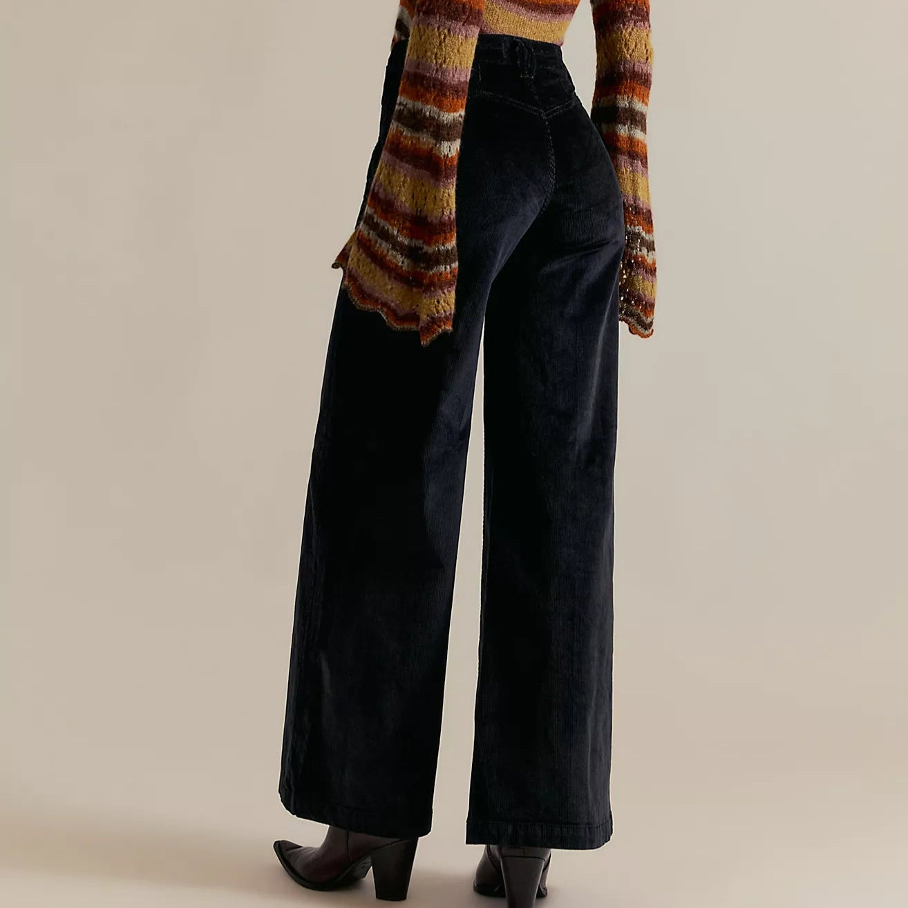 Free People Kellee High Rise Palazzo Cord Pant