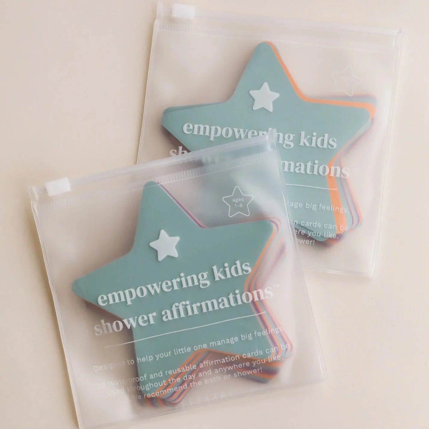 Jax Kelly Kids Shower Affirmation Cards