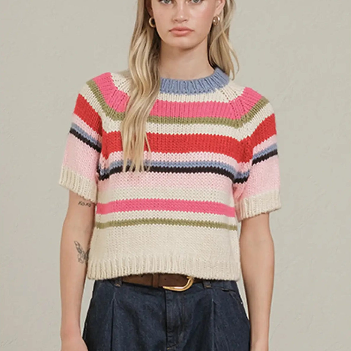 Sunset Stripe Knit