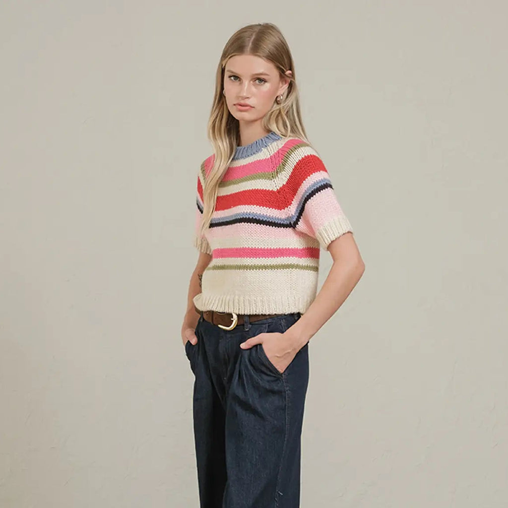 Sunset Stripe Knit