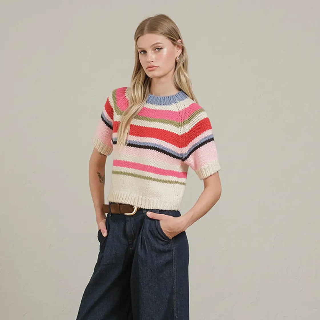 Sunset Stripe Knit