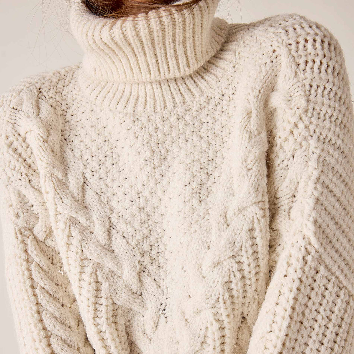 Mersea Lighthouse Turtleneck Sweater