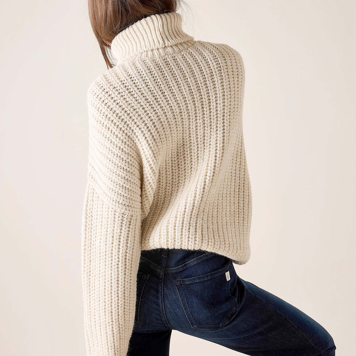 Mersea Lighthouse Turtleneck Sweater
