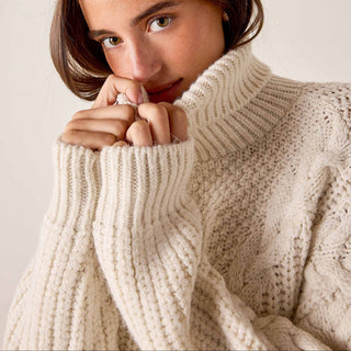 Mersea Lighthouse Turtleneck Sweater