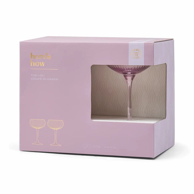 The Lou Coupe Glass Set Secondary image