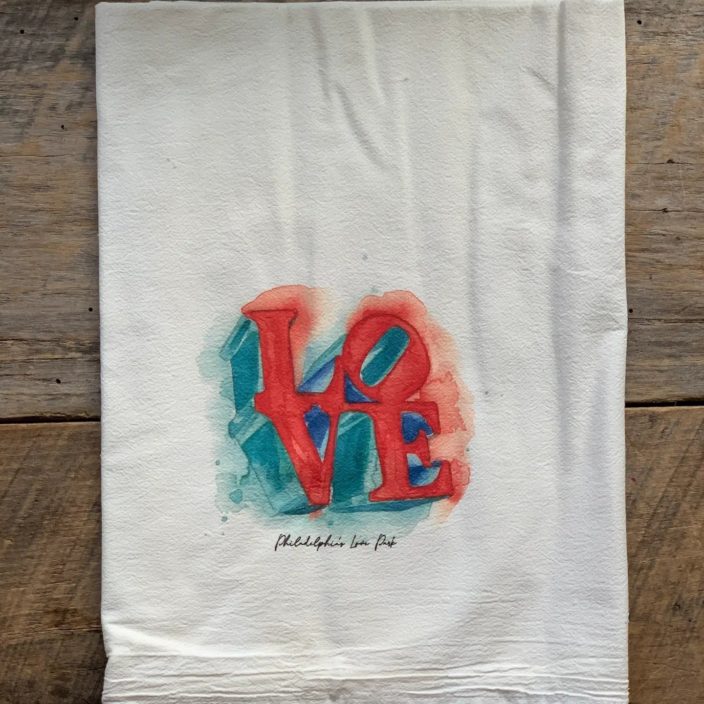 Meadowbrook Lane Philly Themed Flour Sack Towel