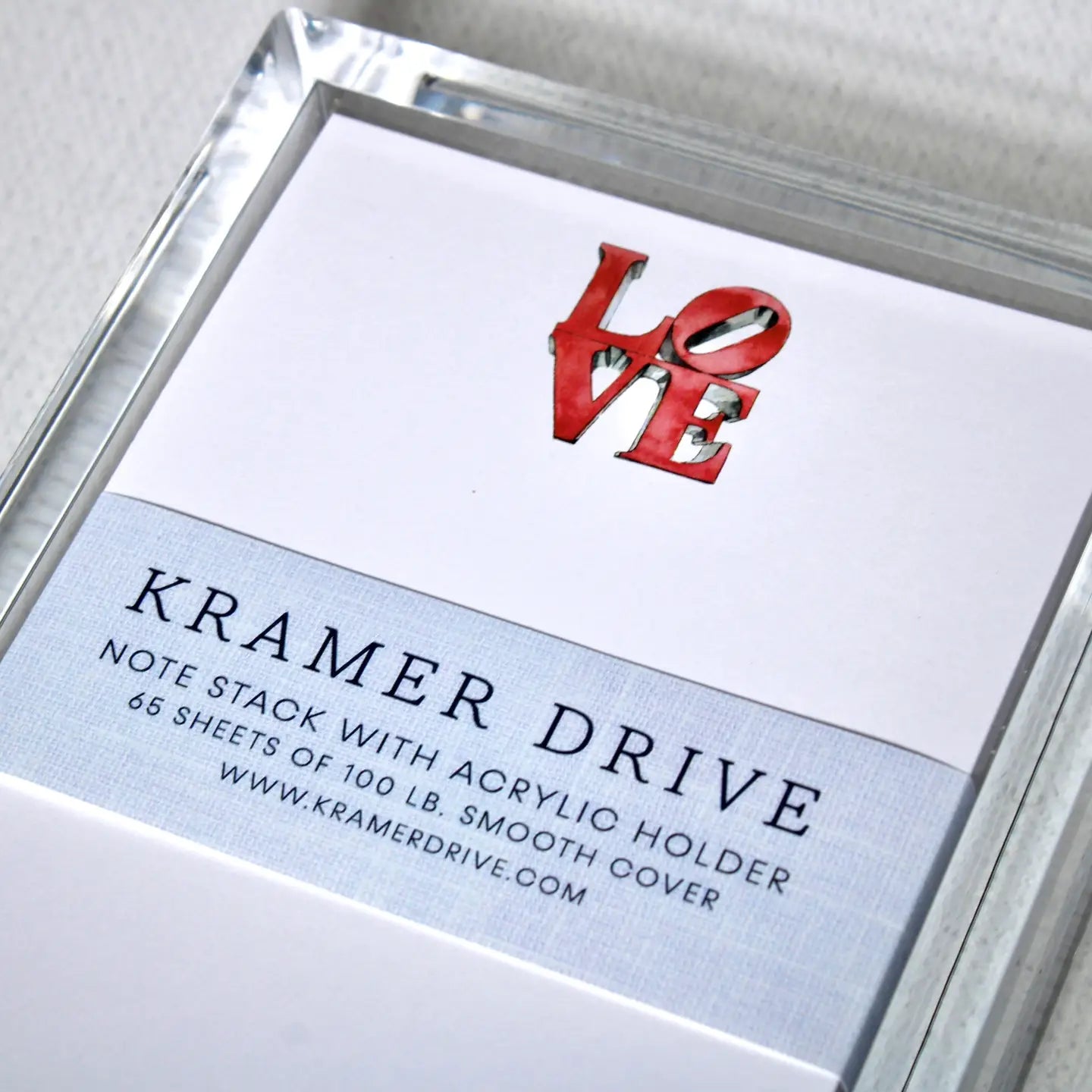 Philadelphia LOVE Note Stack