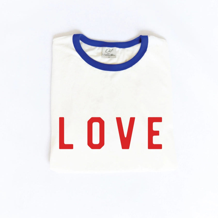 LOVE Ringer Top