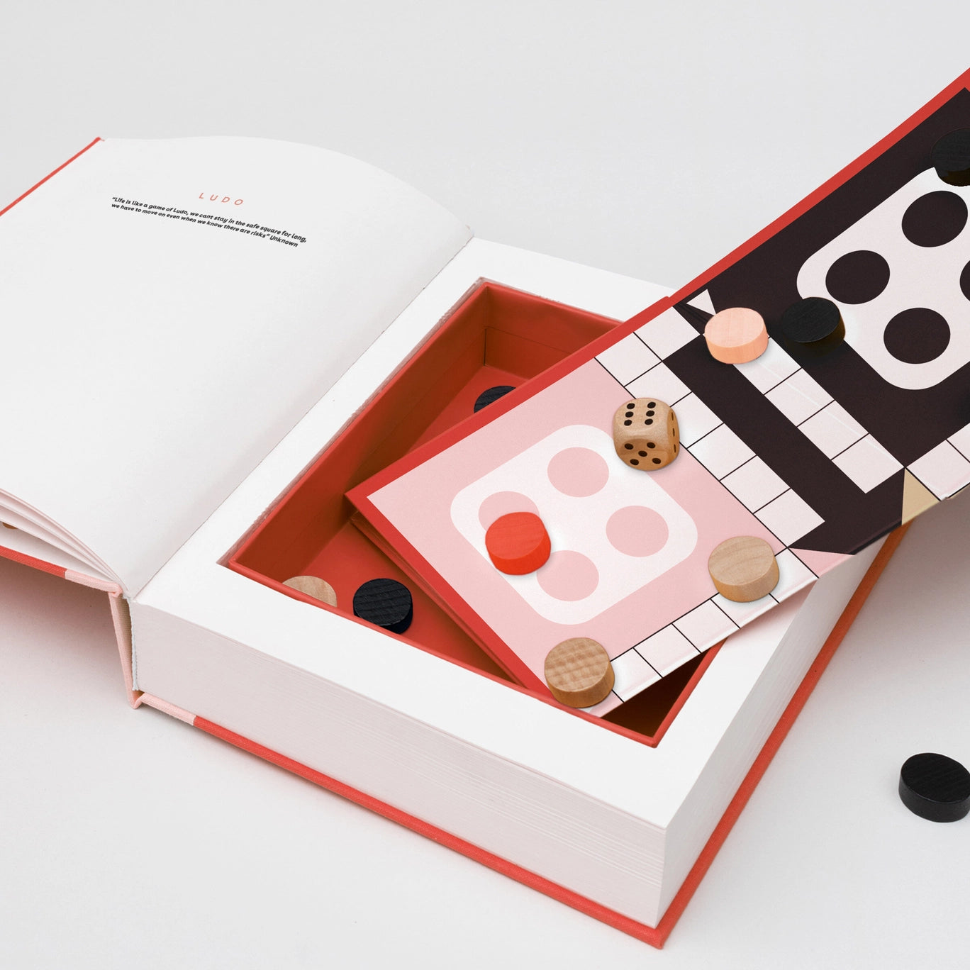 Ludo Coffee Table Book Game