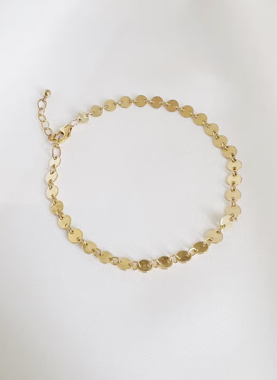 Luxe Sequin Chain Bracelet
