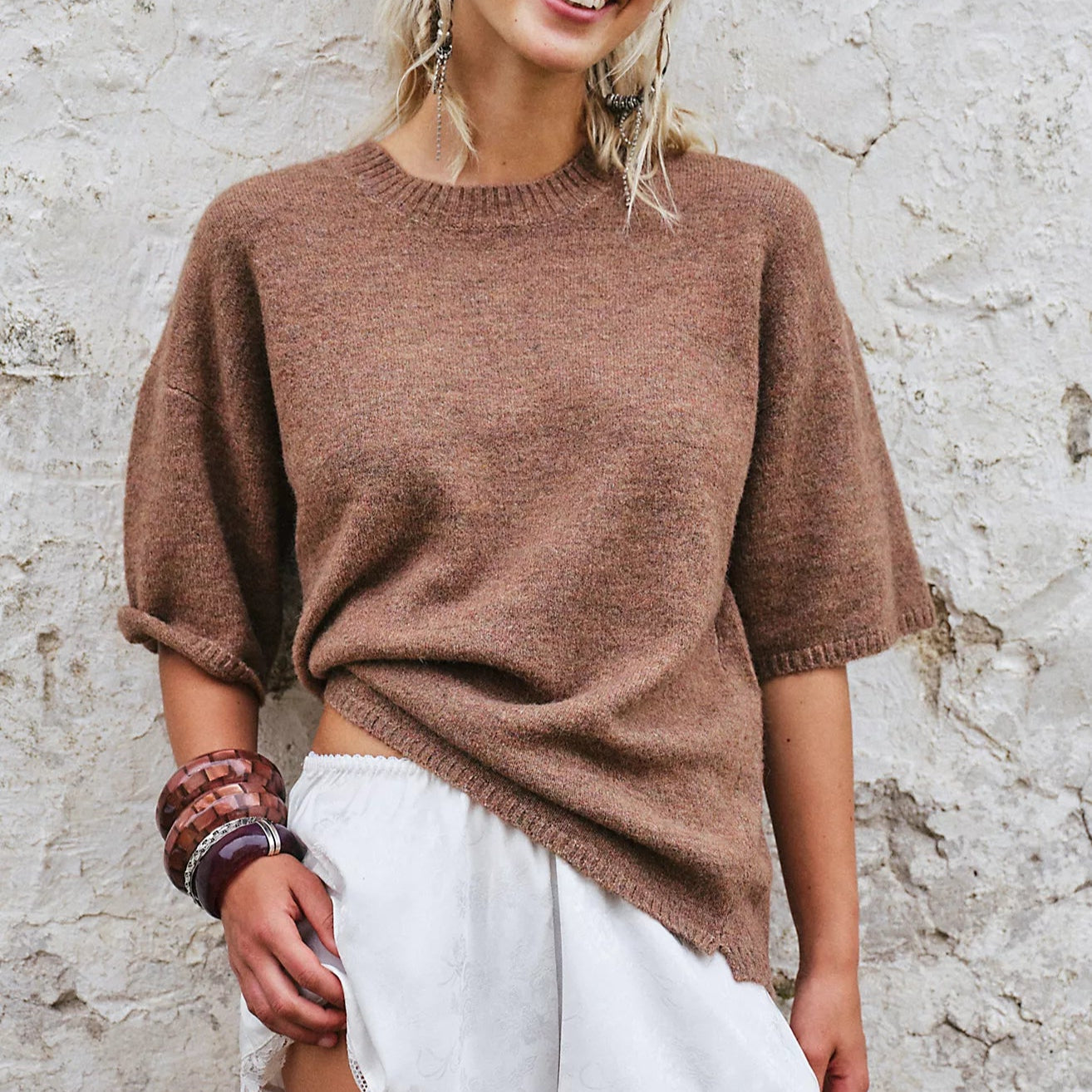 Free People Margot Sweater Tee