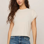 Marika Lace Trim Muscle Tee