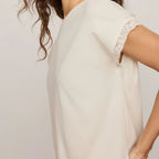 Marika Lace Trim Muscle Tee