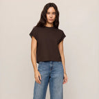 Marika Lace Trim Muscle Tee