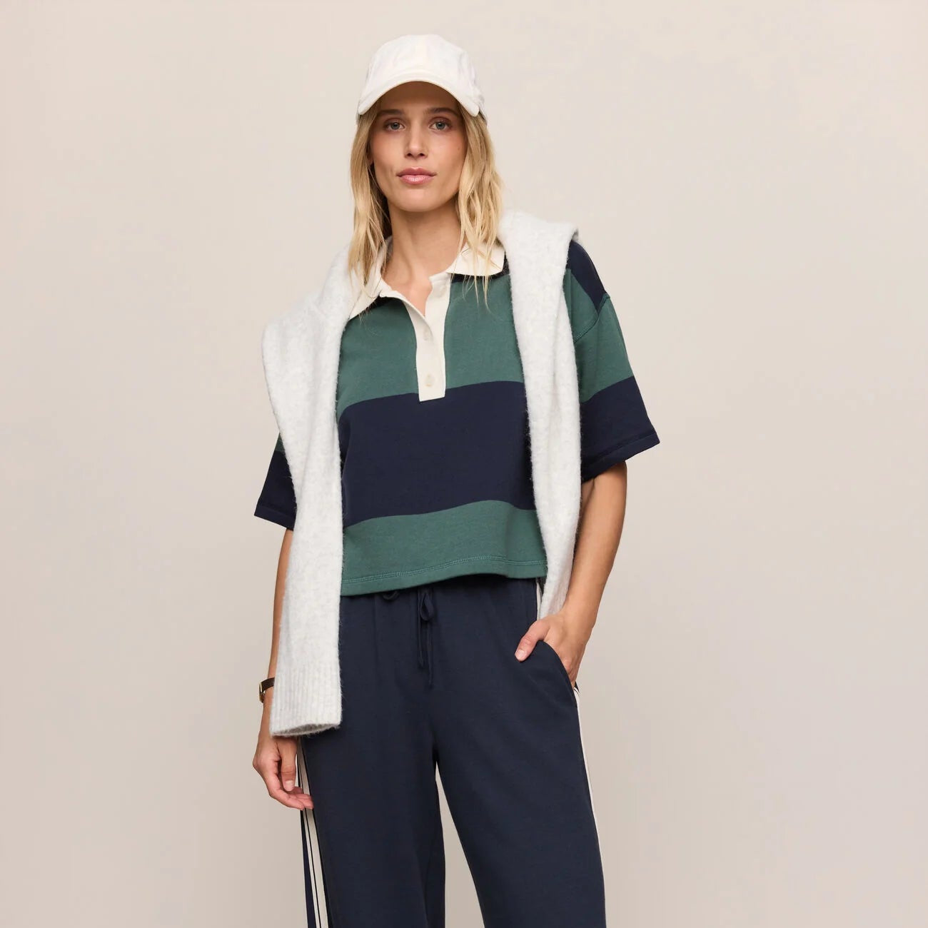 Mariner Polo Top