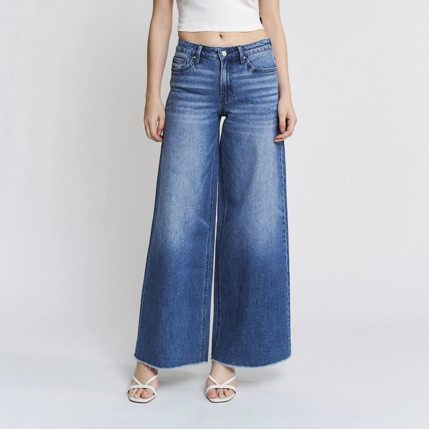 Mica High Rise Wide Leg Jeans