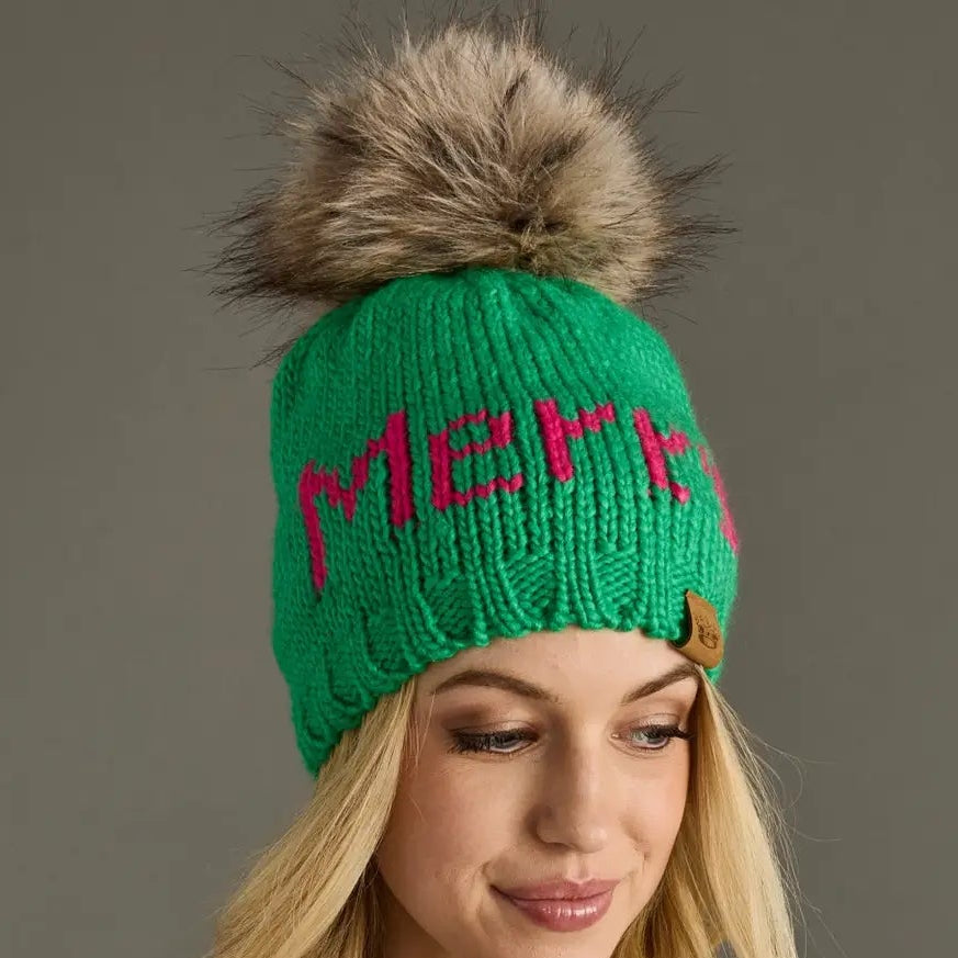 Merry Pom Hat