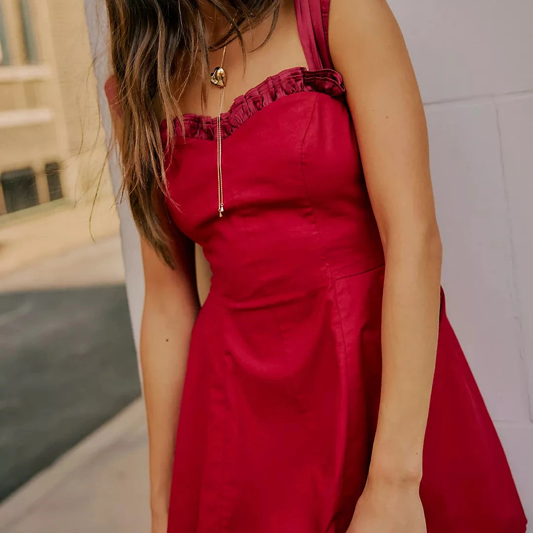 Free People Midnight Magic Mini Dress