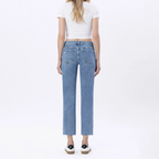 Mid Rise Straight Jean