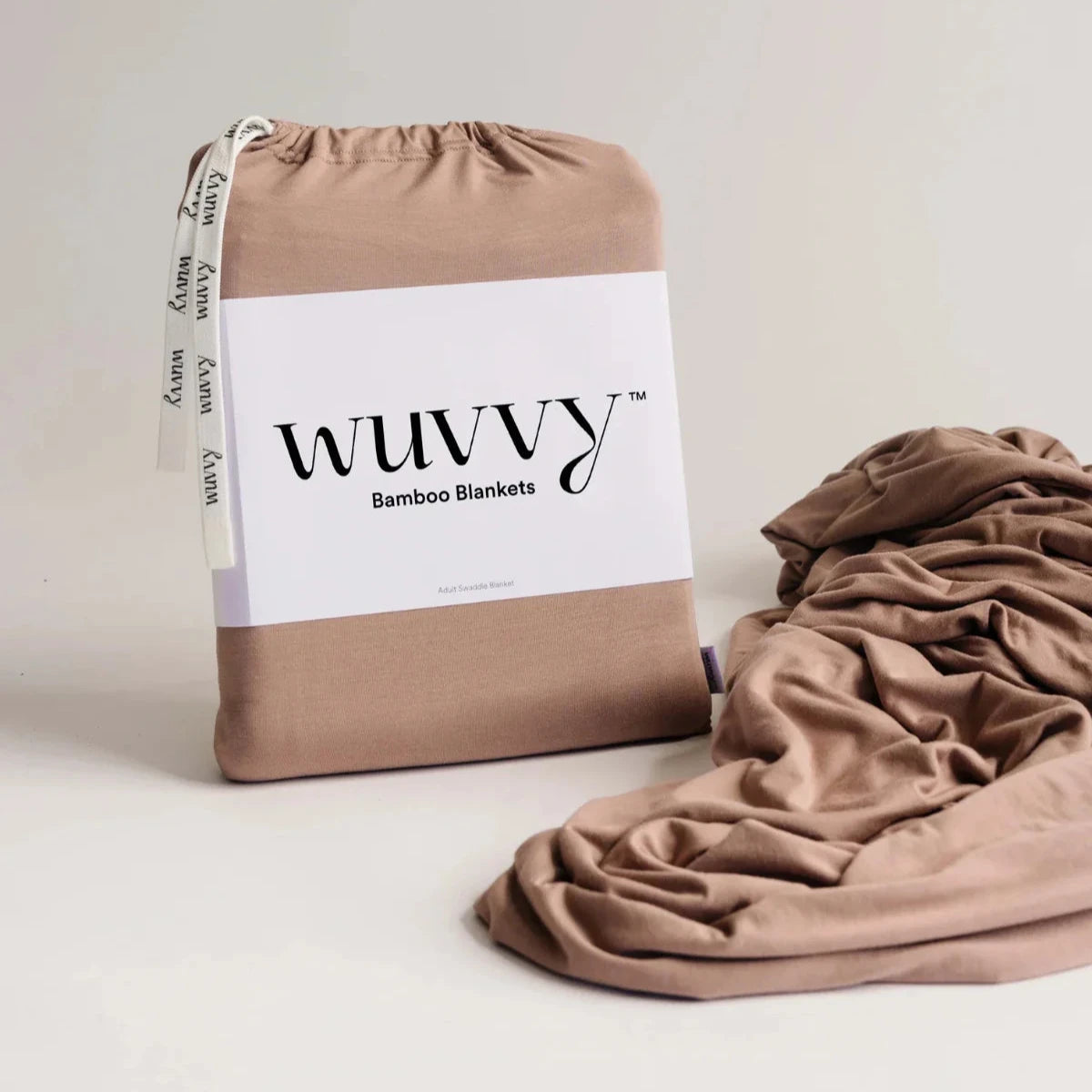 Wuvvy Bamboo Adult Swaddle Blanket