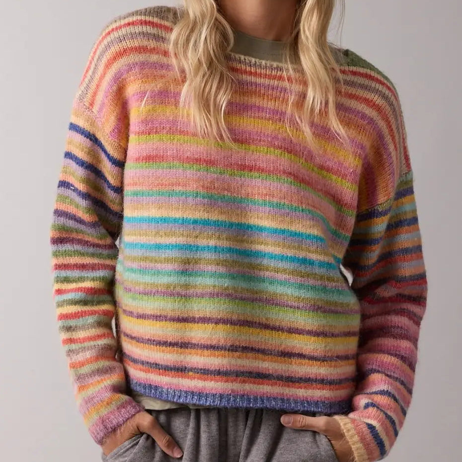 Rainbow Knit Sweater Secondary image