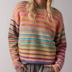 Rainbow Knit Sweater