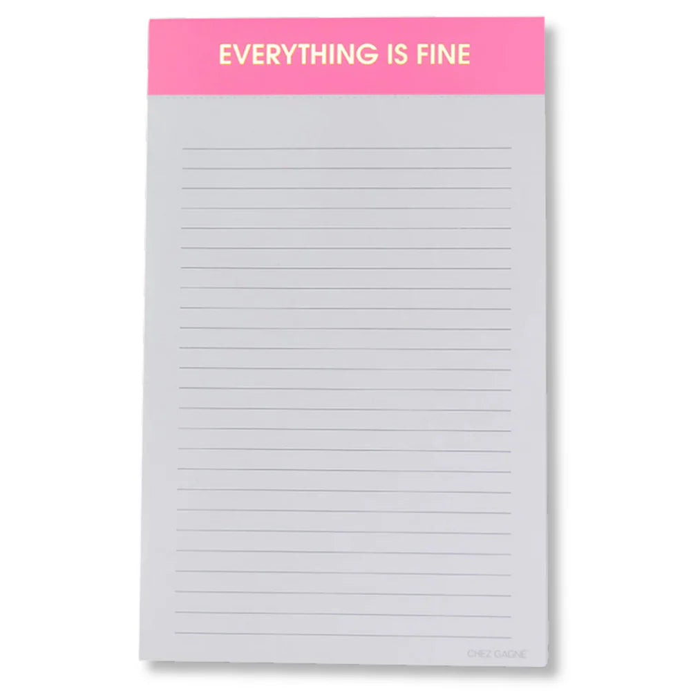 Chez Gagné Lined Notepad