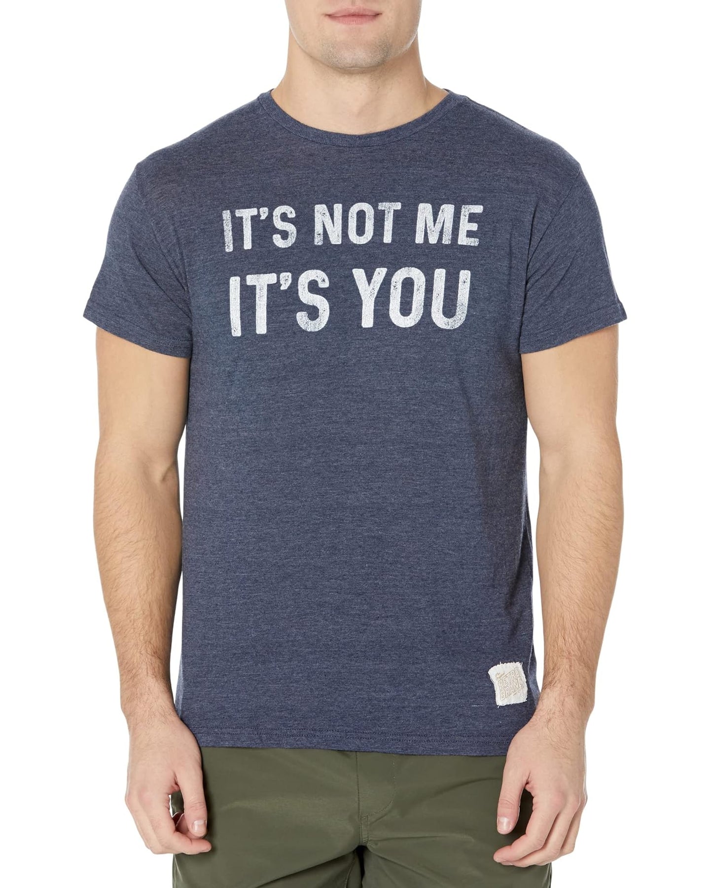 Retro Brand Textured Triblend Tee - Not Me It's You