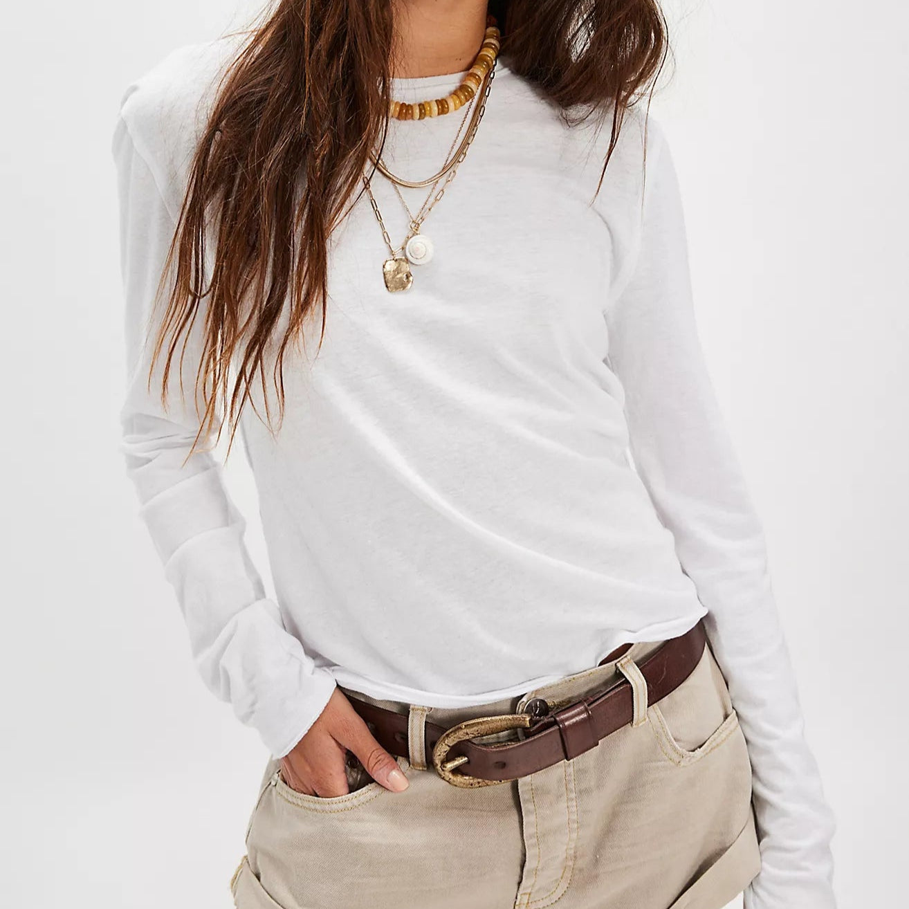 Free People Nova Long Sleeve Tee