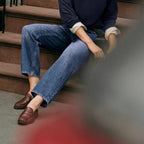Z Supply The Off Duty Mid-Rise Bowed Ankle Denim