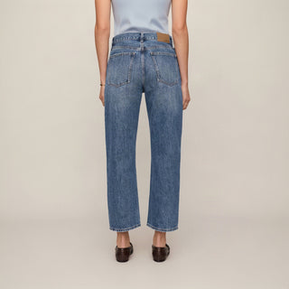 Z Supply The Off Duty Mid-Rise Bowed Ankle Denim