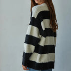 Texture Stripe Pullover