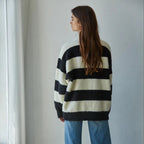Texture Stripe Pullover