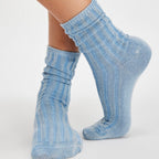 Free People Overdyed Trouser Socks
